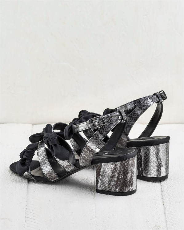 Kurşun kadın ayakkabı - Elle Shoes