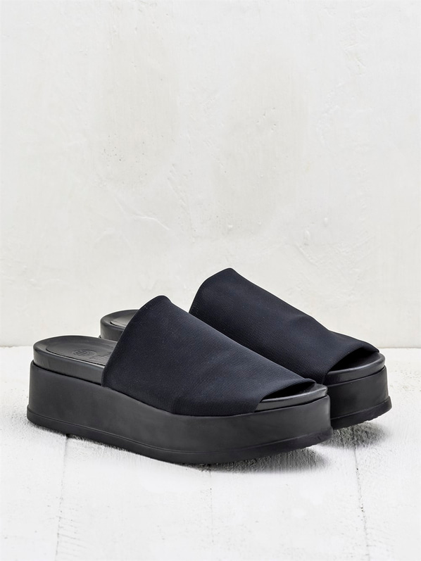 Siyah kadın terlik - Elle Shoes