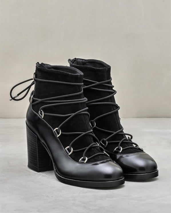 Siyah kadın bot - Elle Shoes