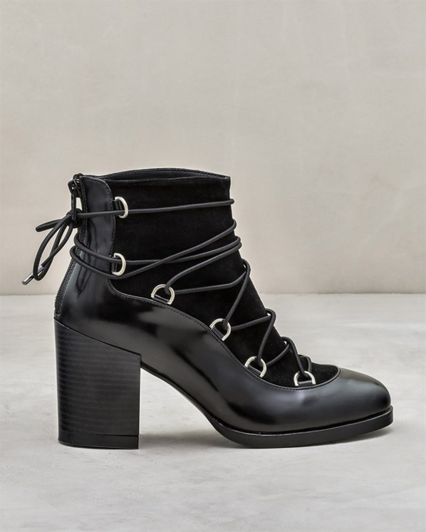 Siyah kadın bot - Elle Shoes