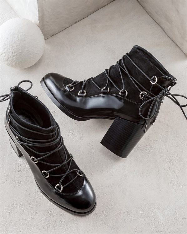 Siyah kadın bot - Elle Shoes
