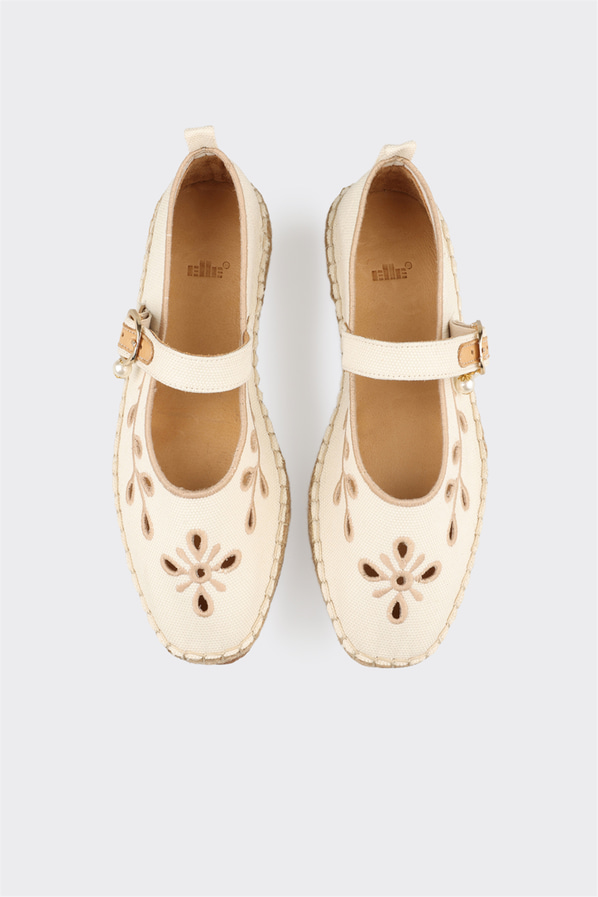 Ekru Kadın Günlük Ayakkabı