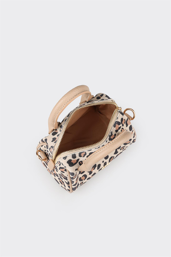 Ekru kadın el çantası - Elle Shoes