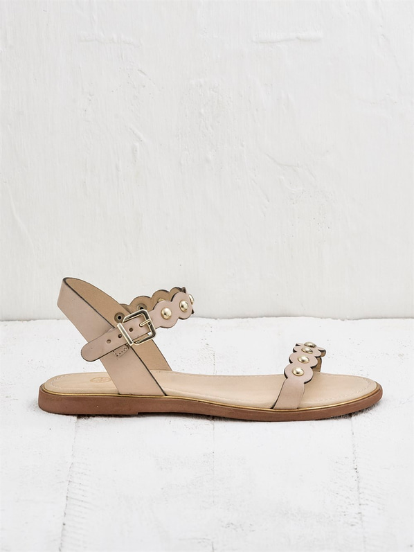 Pudra kadın sandalet - Elle Shoes