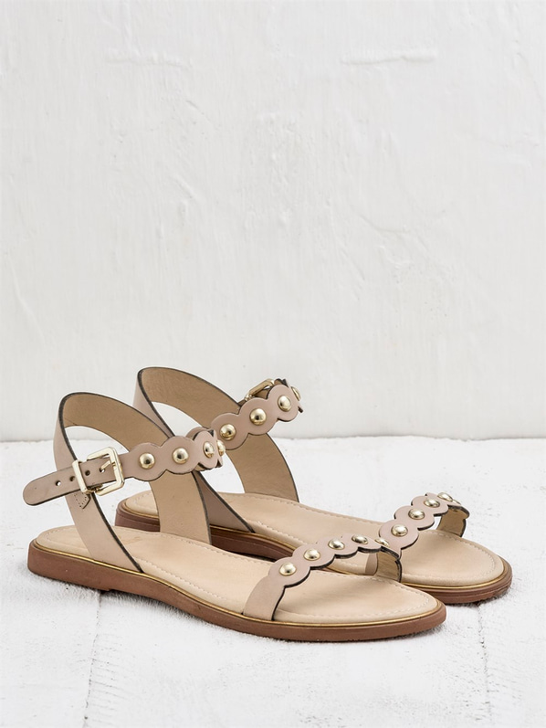 Pudra kadın sandalet - Elle Shoes