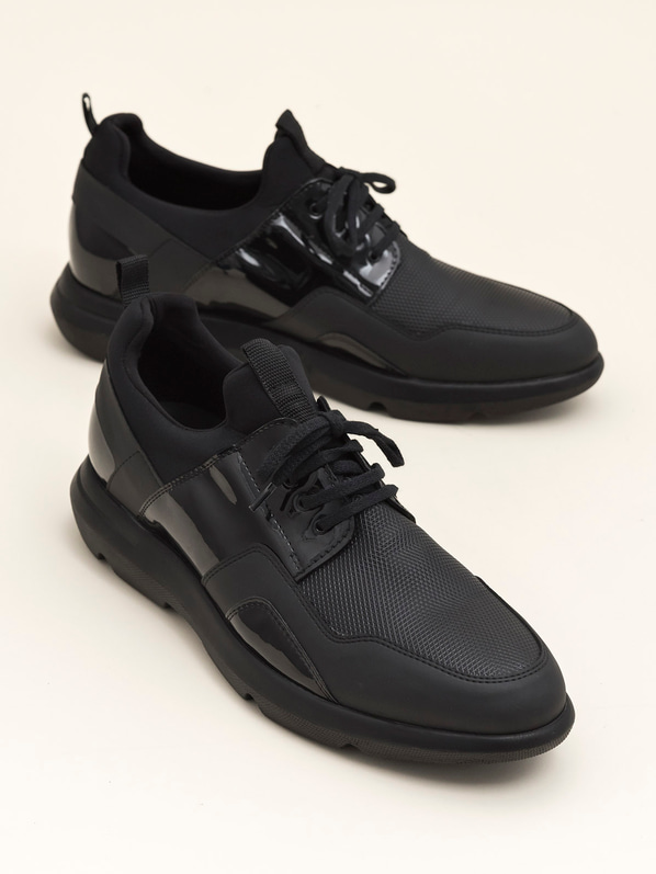 Siyah erkek spor ayakkabı - Elle Shoes