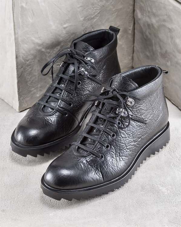 Siyah erkek bot - Elle Shoes