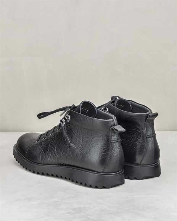 Siyah erkek bot - Elle Shoes