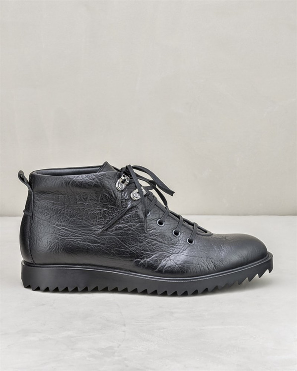 Siyah erkek bot - Elle Shoes