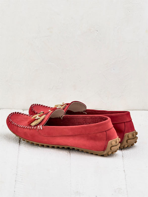 Kırmızı kadın ayakkabı - Elle Shoes