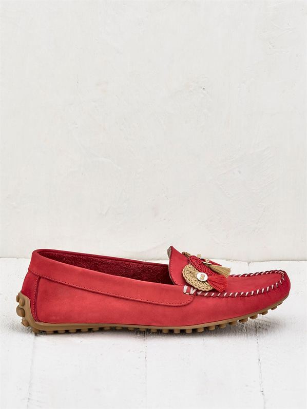 Kırmızı kadın ayakkabı - Elle Shoes