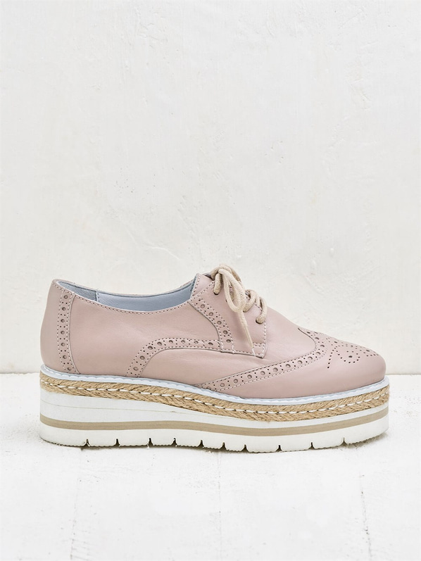 Pudra kadın ayakkabı - Elle Shoes