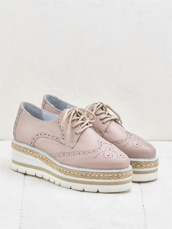Pudra kadın ayakkabı - Elle Shoes
