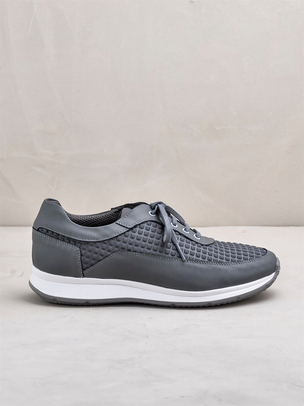 Gri erkek ayakkabı - Elle Shoes