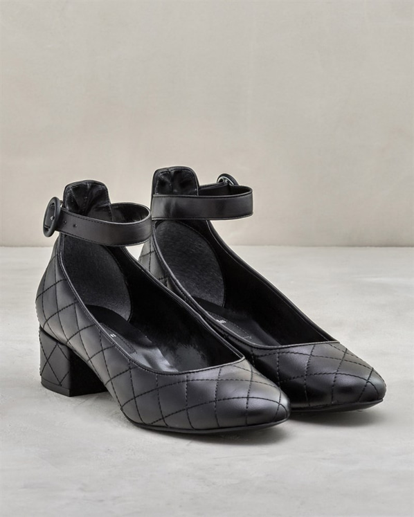 Siyah kadın ayakkabı - Elle Shoes