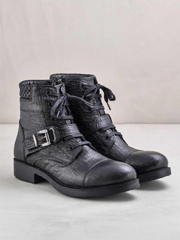 Siyah erkek bot - Elle Shoes