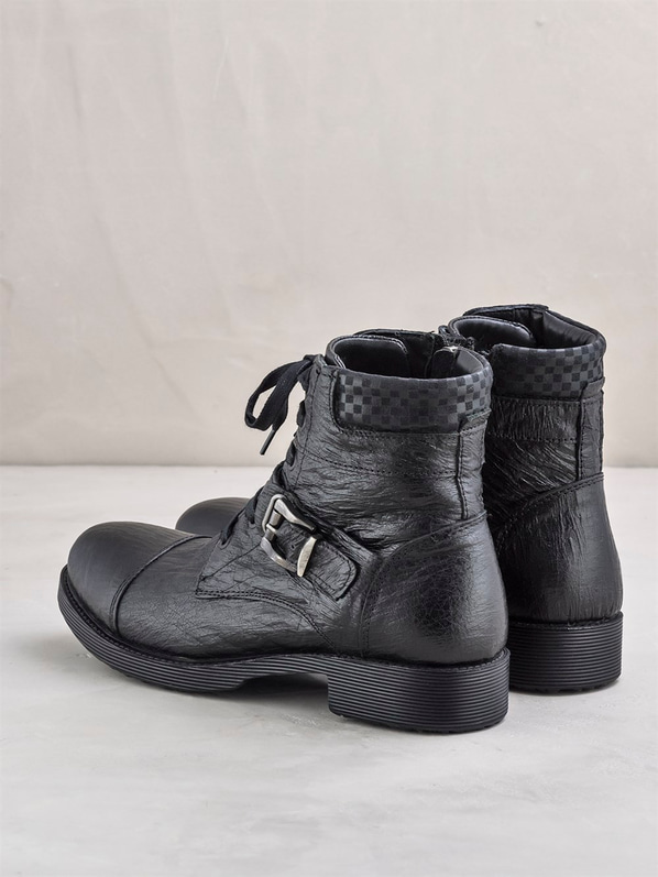Siyah erkek bot - Elle Shoes