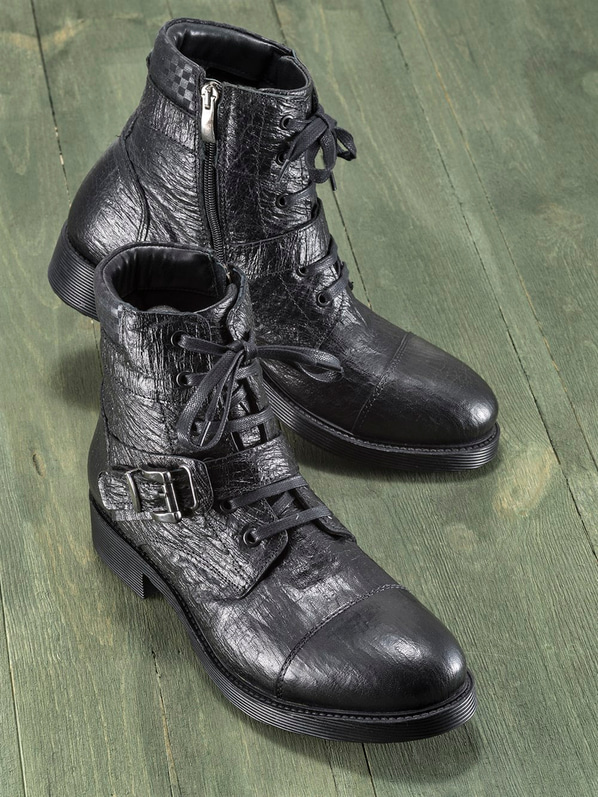 Siyah erkek bot - Elle Shoes