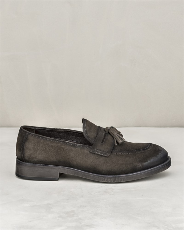 Kahve erkek ayakkabı - Elle Shoes