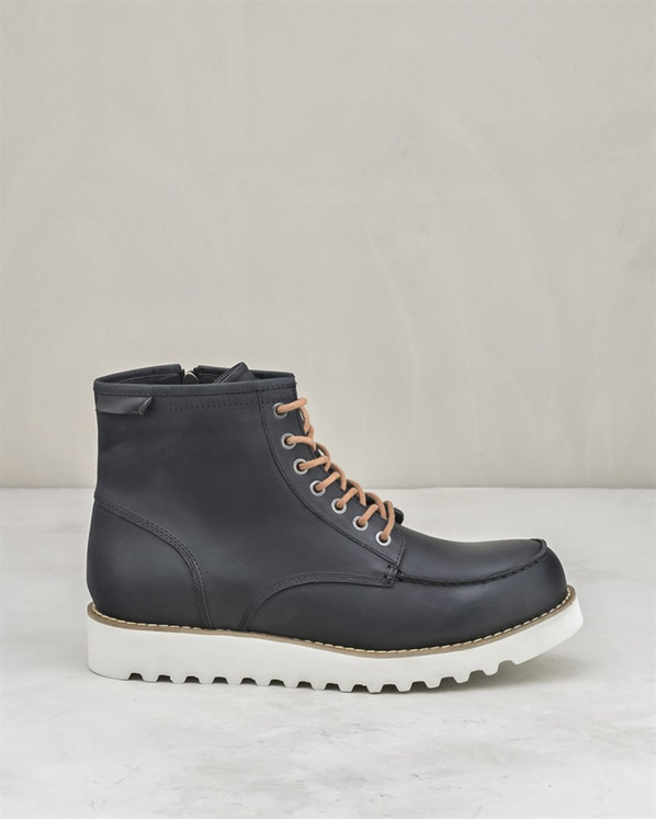 Siyah erkek bot - Elle Shoes