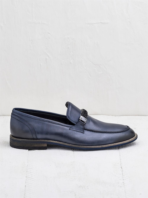 Lacivert erkek ayakkabı - Elle Shoes