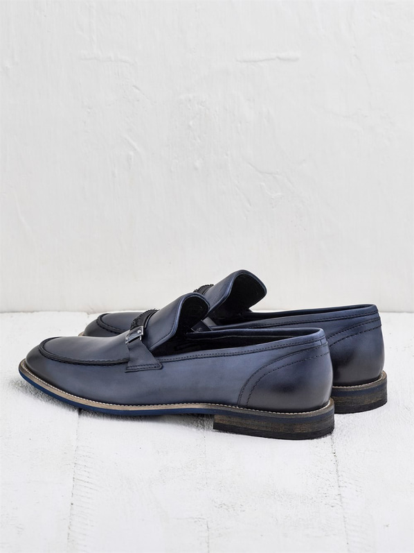 Lacivert erkek ayakkabı - Elle Shoes