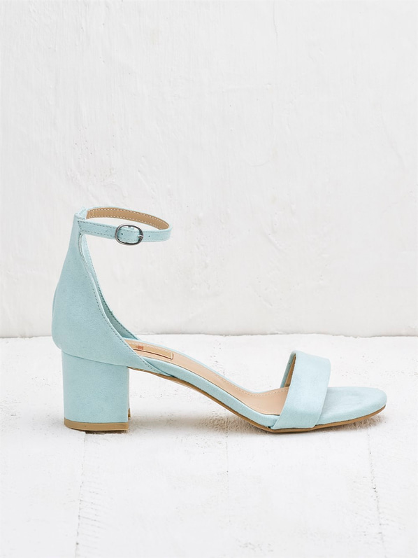 Kalın topuklu kadın sandalet - Elle Shoes