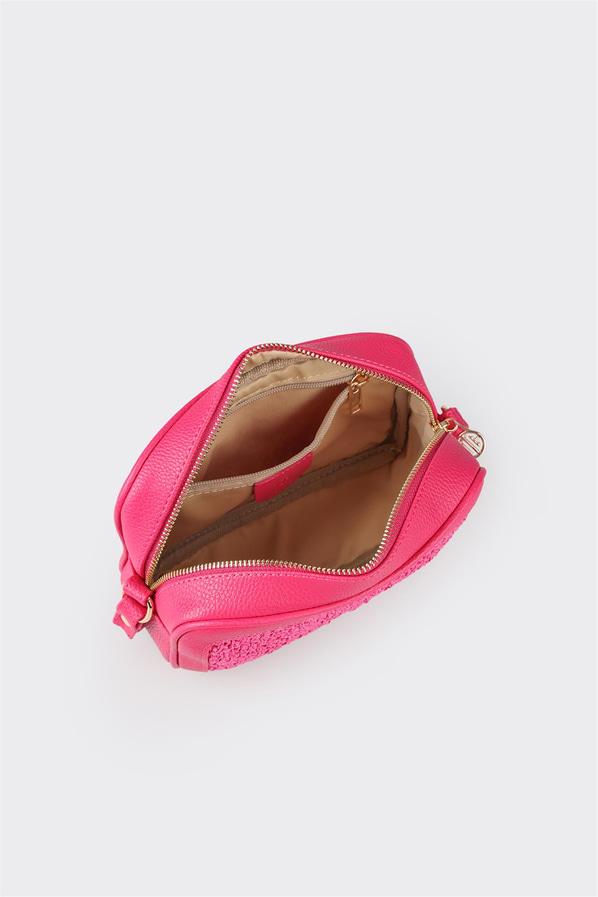 Fuşya kadın çapraz çanta - Elle Shoes
