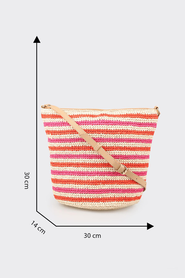 Fuşya kadın çapraz çanta - Elle Shoes