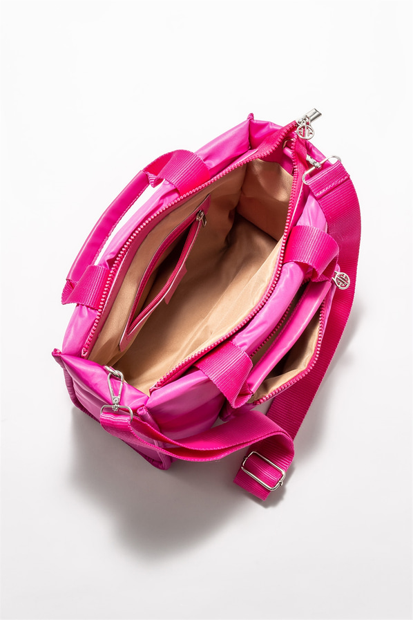 Fuşya kadın el çantası - Elle Shoes
