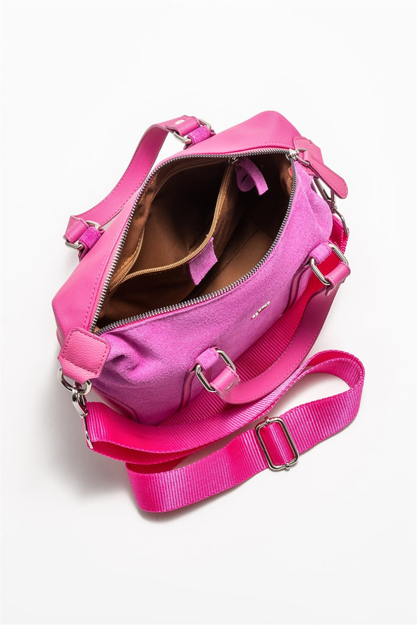 Fuşya kadın el çantası - Elle Shoes