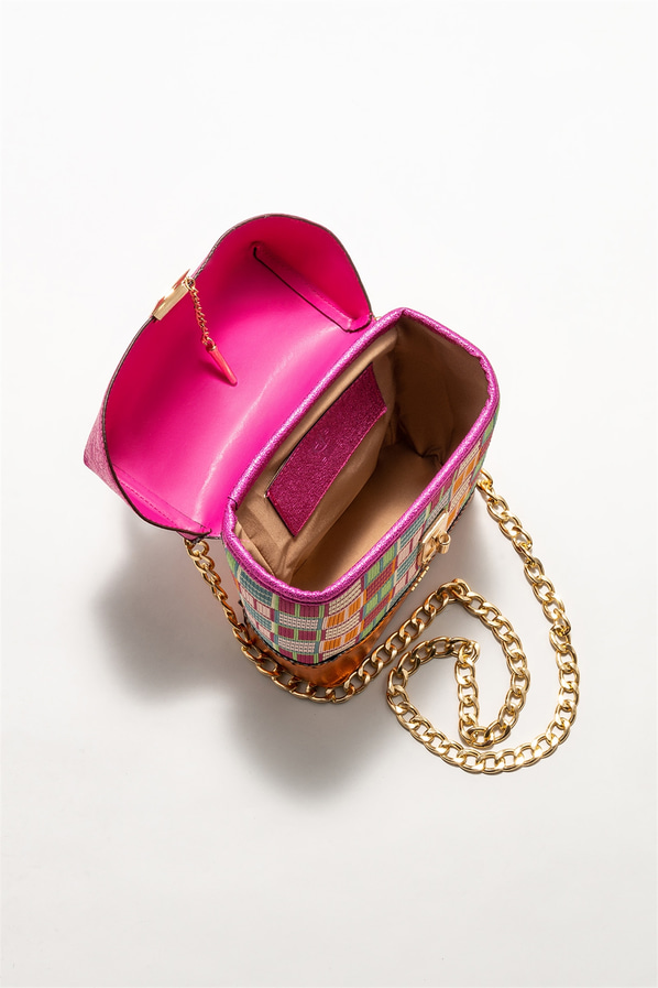 Fuşya kadın el çantası - Elle Shoes