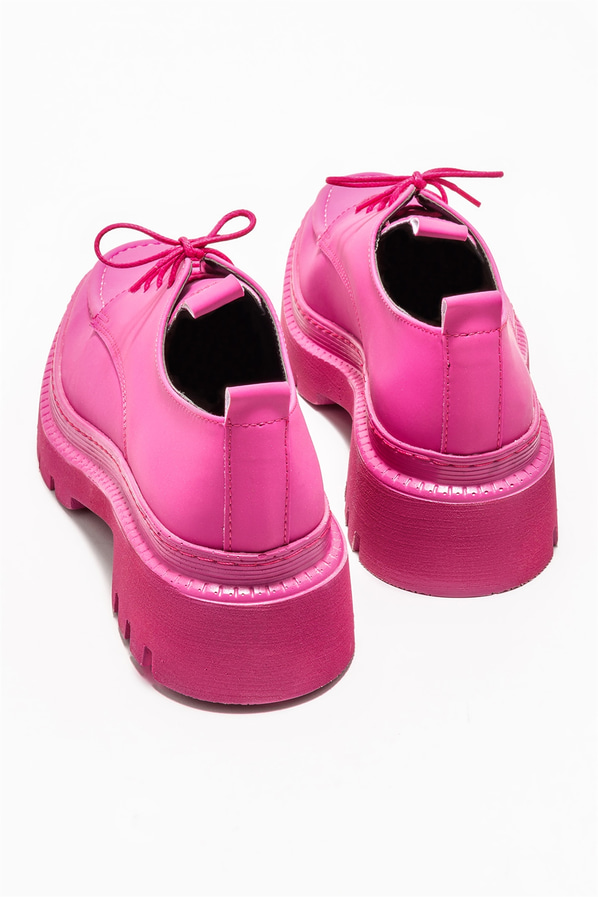 Fuşya kadın günlük ayakkabı, günlük kullanım için - Elle Shoes