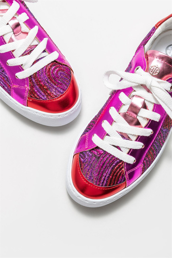 Fuşya kadın sneaker - Elle Shoes
