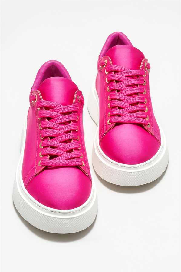 Fuşya kadın sneaker - Elle Shoes