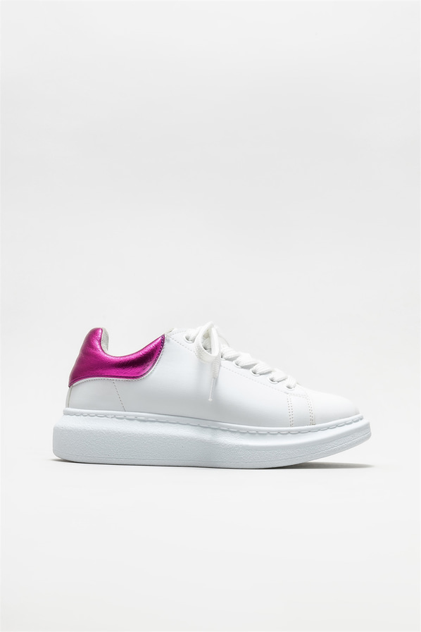 Fuşya kadın sneaker - Elle Shoes
