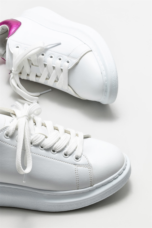 Fuşya kadın sneaker - Elle Shoes
