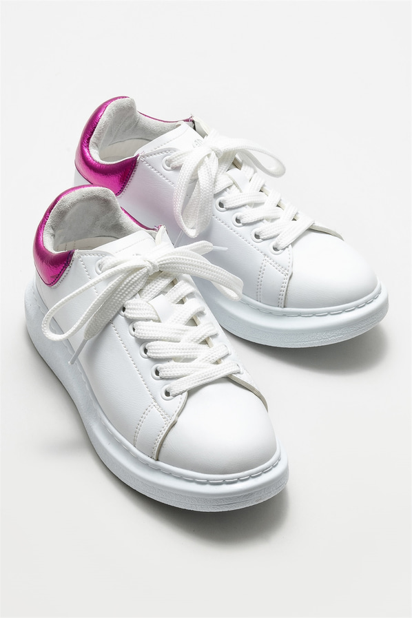 Fuşya kadın sneaker - Elle Shoes