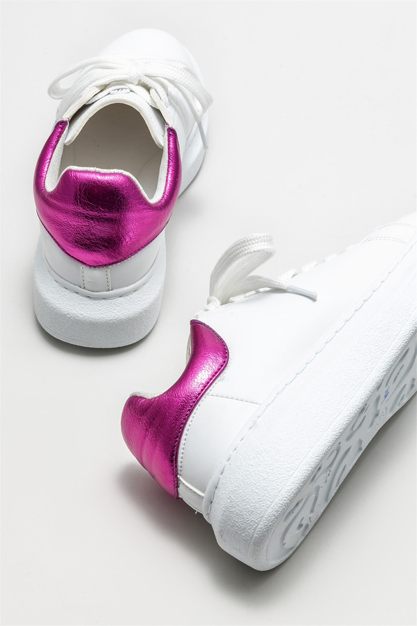 Fuşya kadın sneaker - Elle Shoes