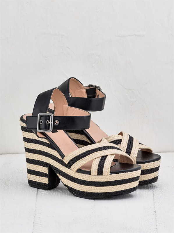 Siyah kadın ayakkabı - Elle Shoes