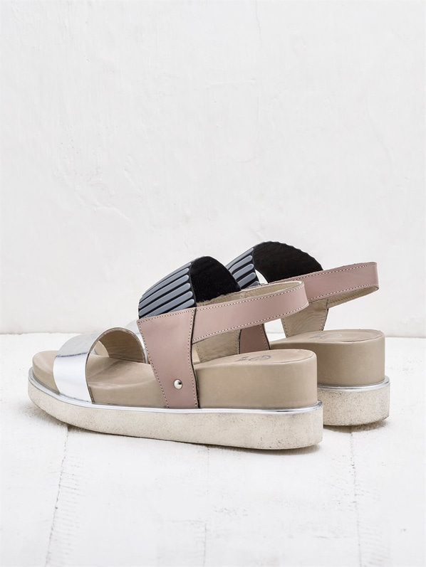 Pudra kadın sandalet - Elle Shoes
