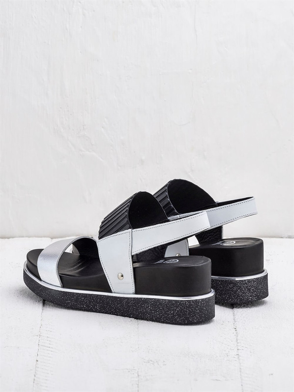 Siyah kadın sandalet - Elle Shoes