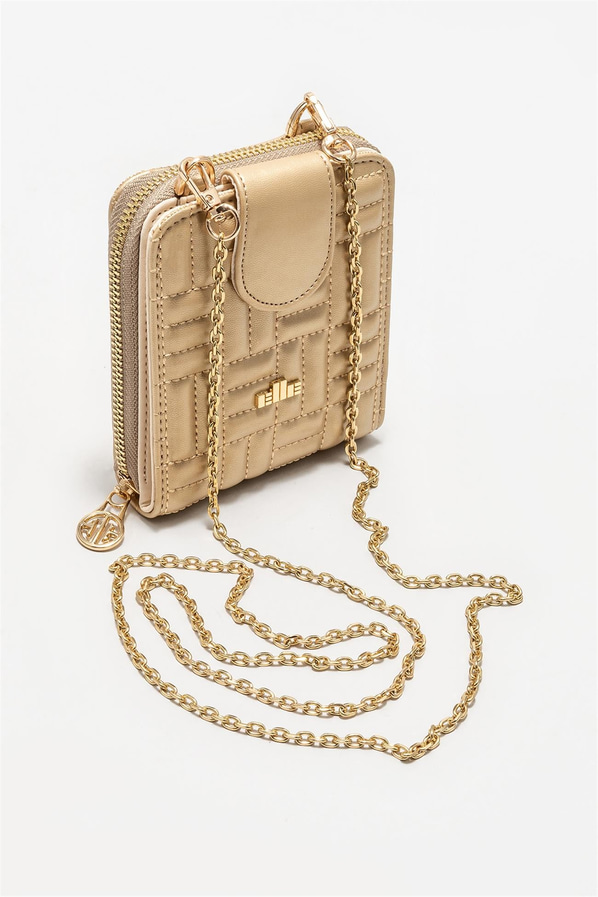 Gold kadın çapraz çanta - Elle Shoes