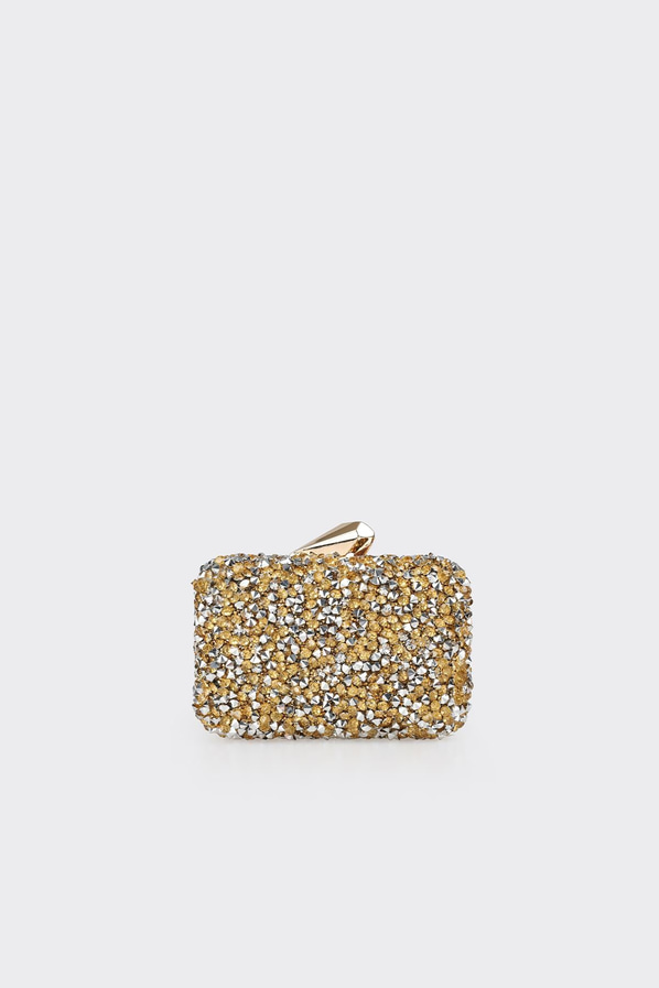 Gold kadın el çantası - Elle Shoes