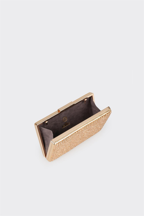 Gold kadın el çantası - Elle Shoes