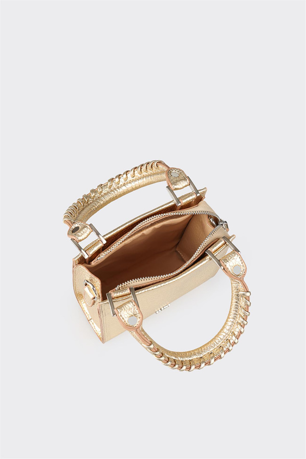 Gold kadın el çantası - Elle Shoes