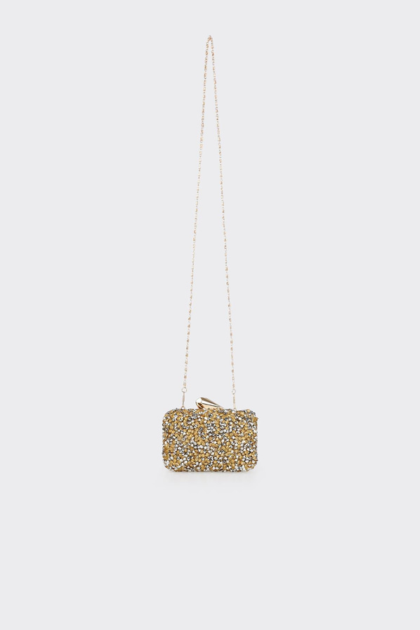 Gold kadın el çantası - Elle Shoes