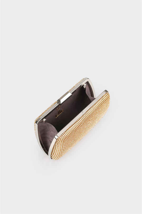 Gold kadın el çantası - Elle Shoes