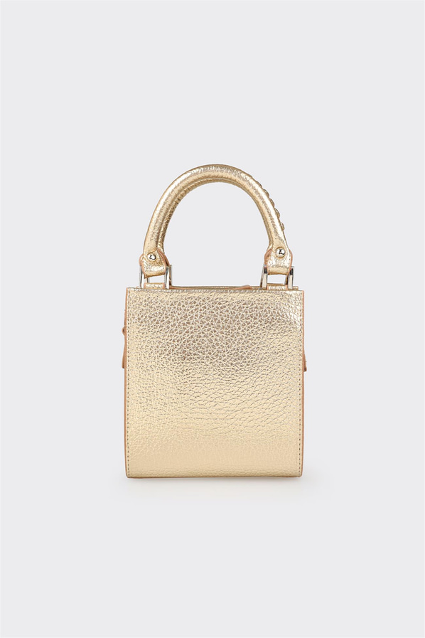 Gold kadın el çantası - Elle Shoes