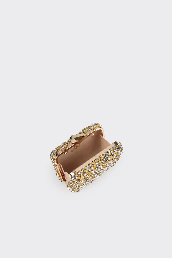 Gold kadın el çantası - Elle Shoes